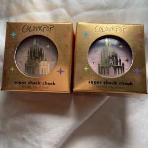 ColourPop x Disney Designer Super Shock Cheek Blushes 2 pieces